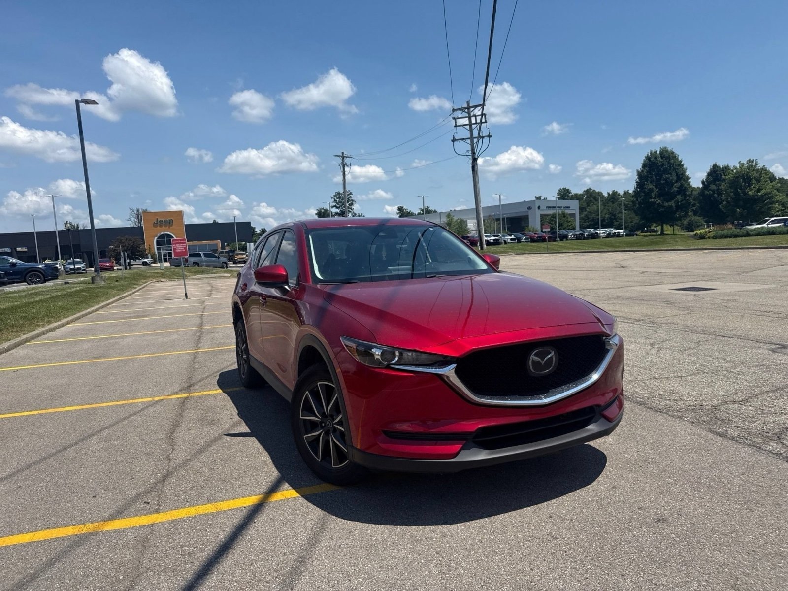 Used 2018 Soul Red Crystal Metallic Mazda Touring image 19