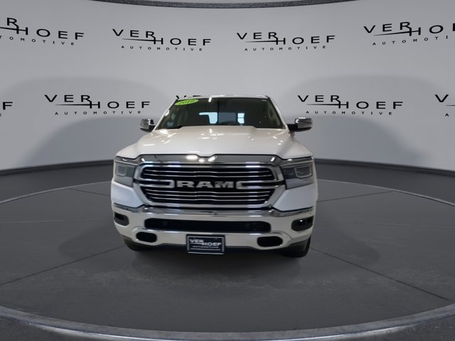 Used 2019 Ivory White Tri-Coat Pearlcoat Ram Laramie image 3