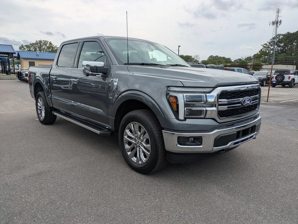 New 2026 Carbonized Gray Metallic Ford Lariat image 2