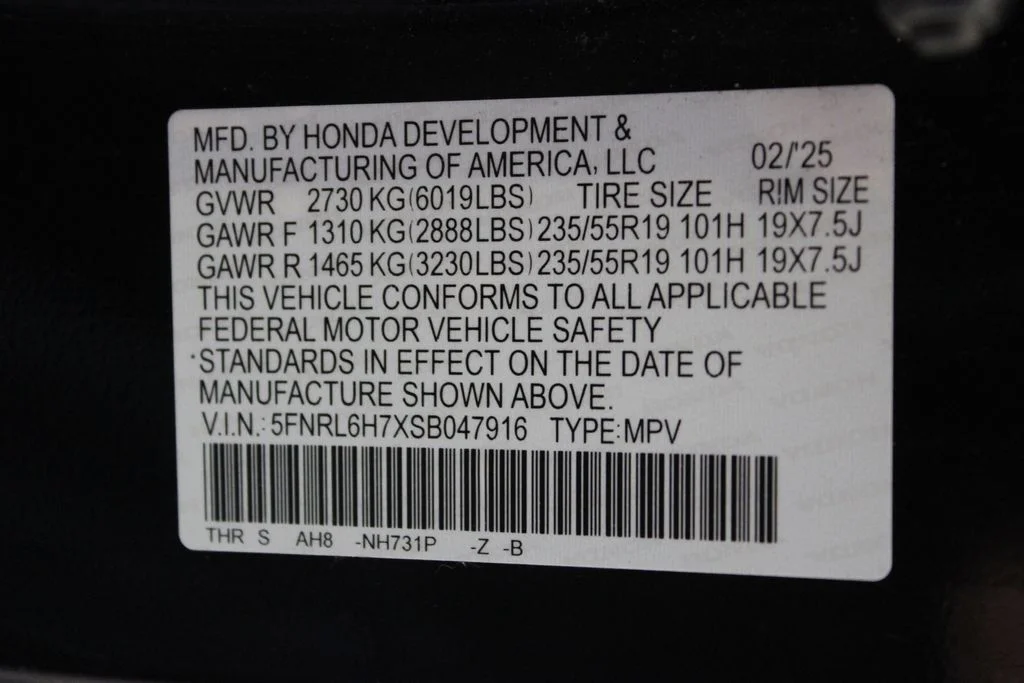 Used 2025 Black Honda Sport-L image 33