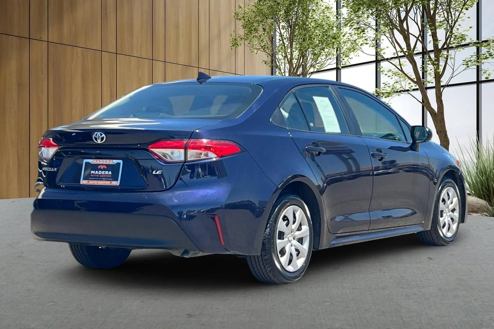 Used 2024 Blue Toyota LE image 4