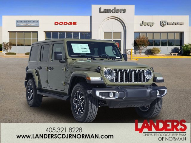 New 2025 Jeep Wrangler Sahara Sport Utility in Norman #SW649606