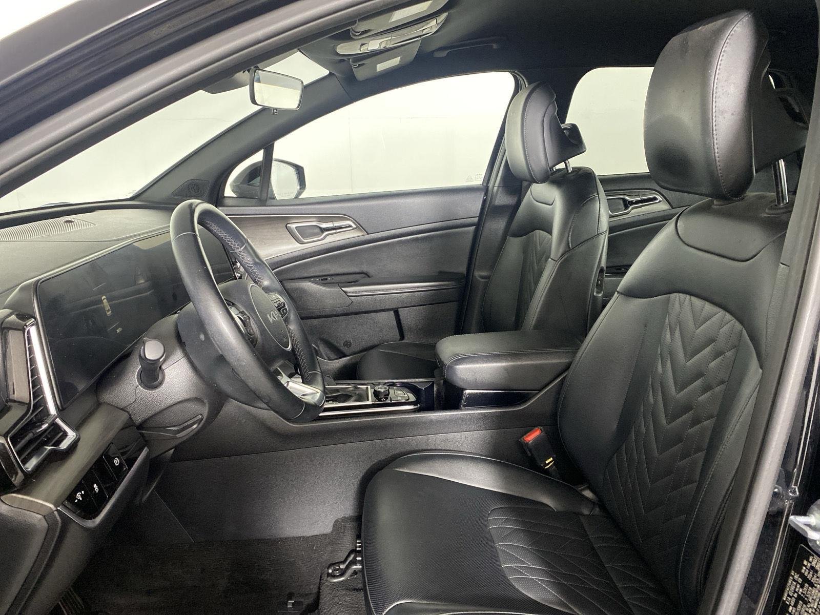 Used 2024 Ebony Black Kia X-Line image 12