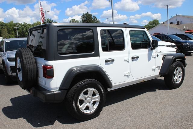 Used 2019 White Jeep Unlimited Sport S image 26