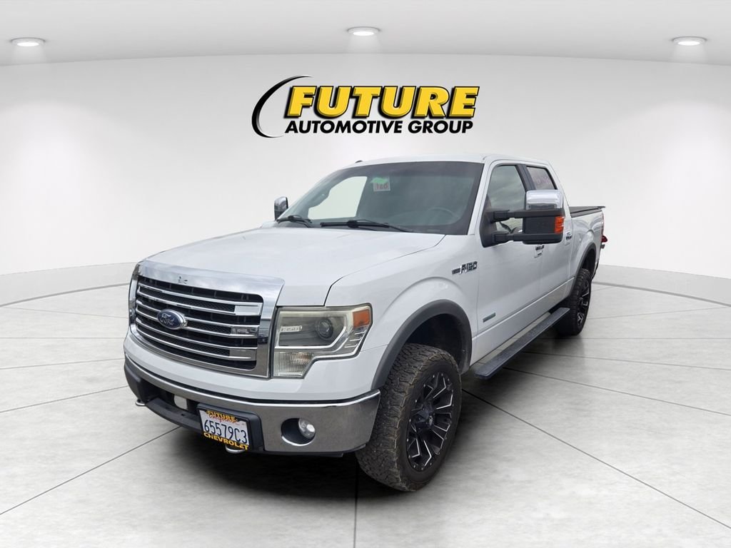 Used 2013 White Ford Lariat image 3