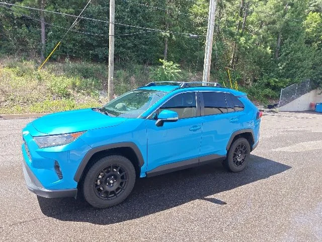 Used 2021 Blue Toyota LE image 6