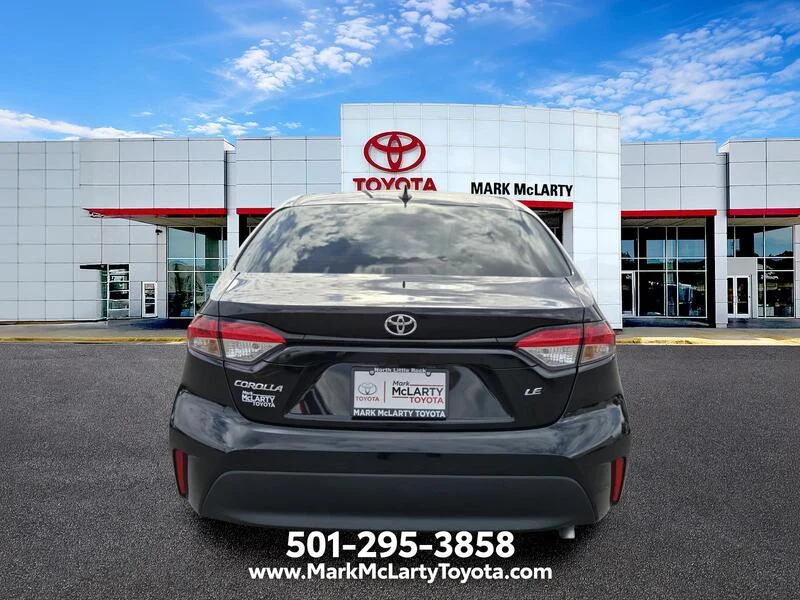 Used 2026 Midnight Black Metallic TOYOTA LE CVT image 4