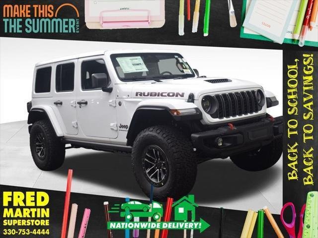 New 2026 Bright White Clearcoat Jeep Rubicon X image 1