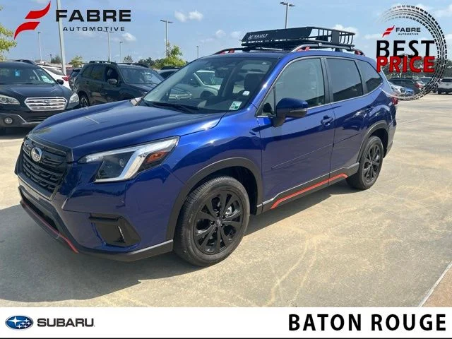 Used 2024 Blue Subaru Sport image 1