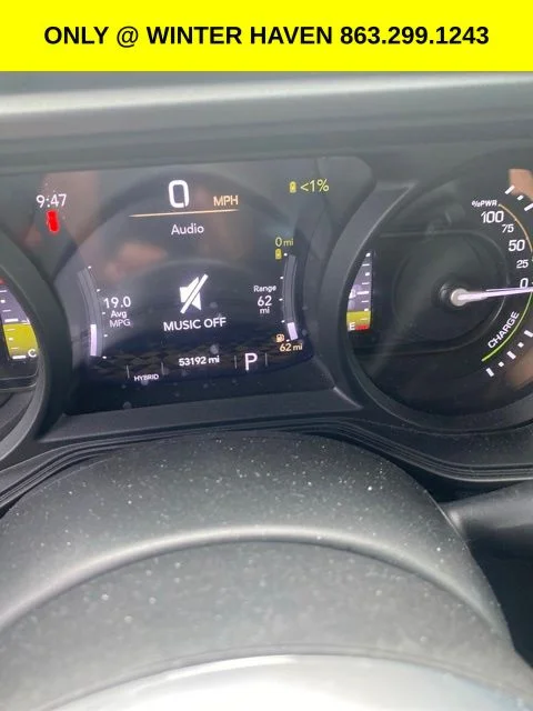 Used 2024 Green Jeep Sahara 4xe image 8