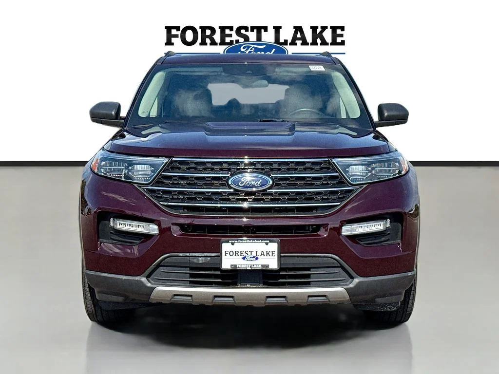Certified 2023 Ford Explorer XLT with VIN 1FMSK8DH8PGA67038 for sale in Forest Lake, Minnesota