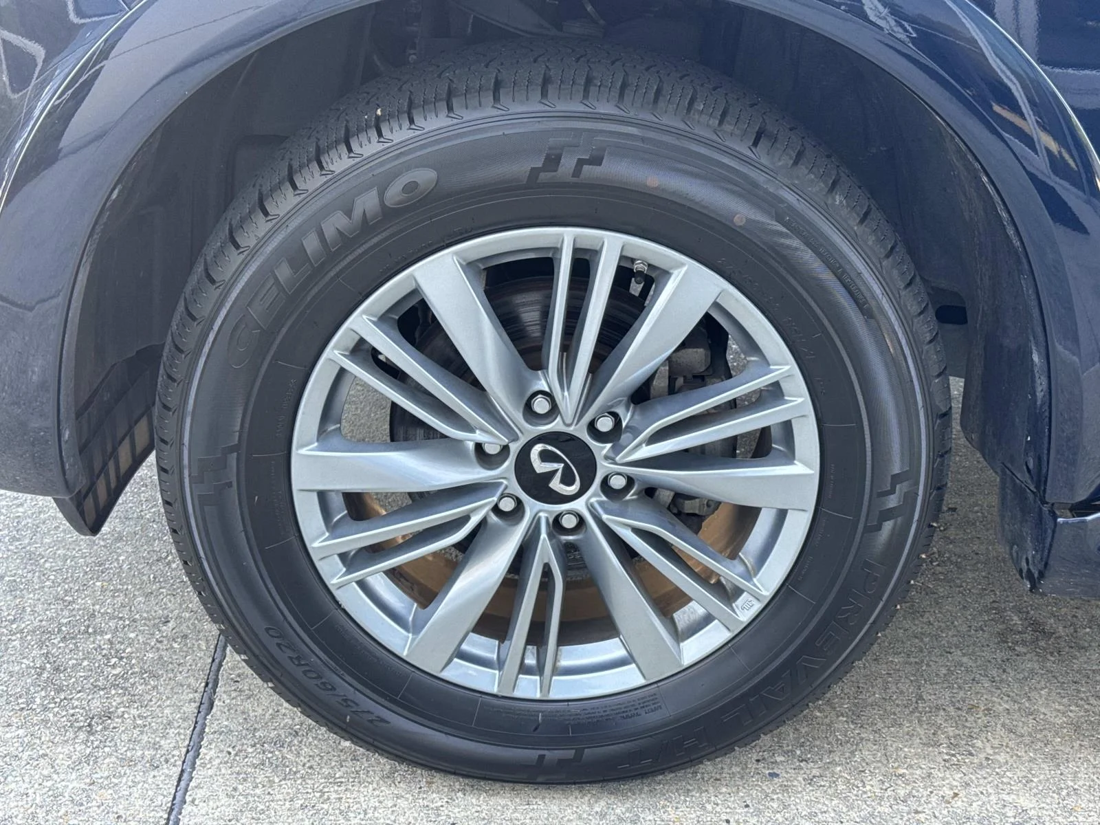 Used 2024 Blue INFINITI LUXE RWD image 4
