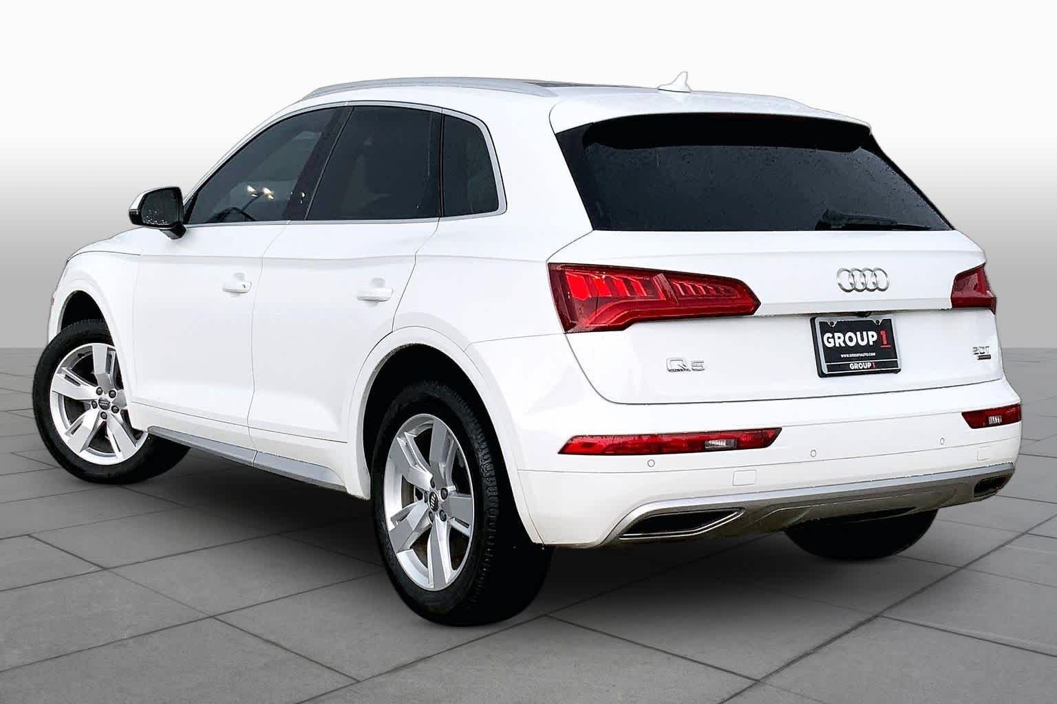 Used 2018 Ibis White Audi Premium Plus image 12
