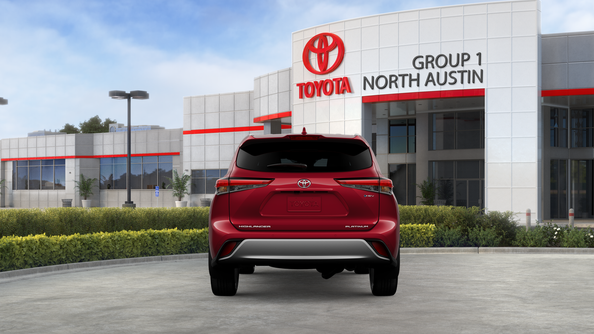 New 2026 Ruby Flare Pearl Toyota Hybrid Platinum image 8