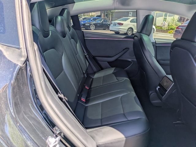 Used 2025 Solid Black Tesla Long Range image 27