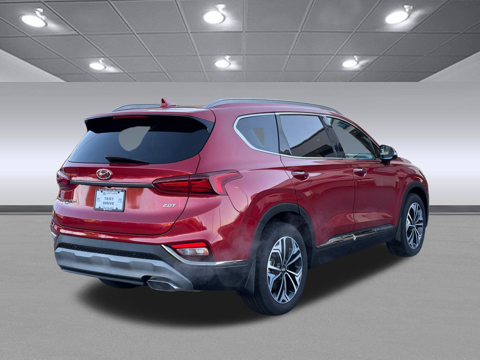 Used 2020 Scarlet Red Hyundai Limited image 5