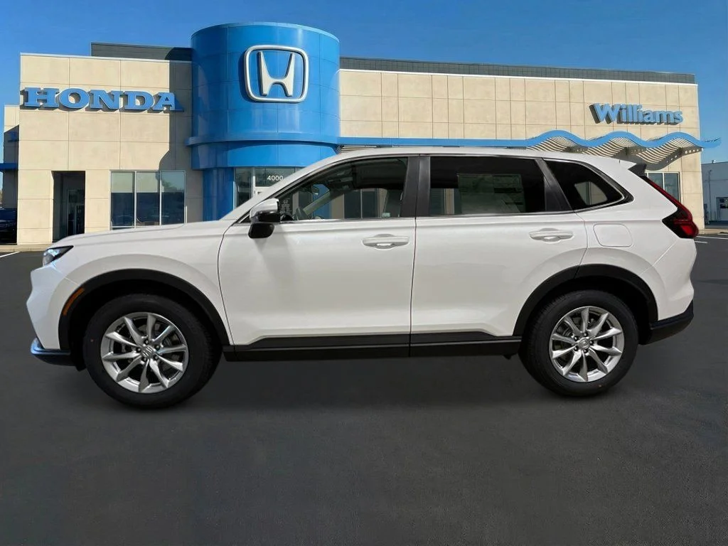 New 2026 Platinum White Pearl Honda AWD EX image 2