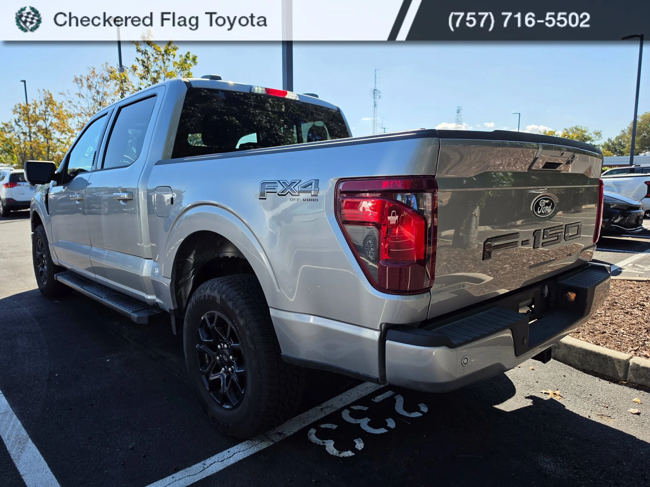 Used 2024 Silver Metallic Ford XLT image 4