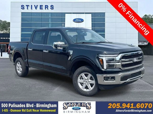 New 2026 Agate Black Metallic Ford Lariat image 1