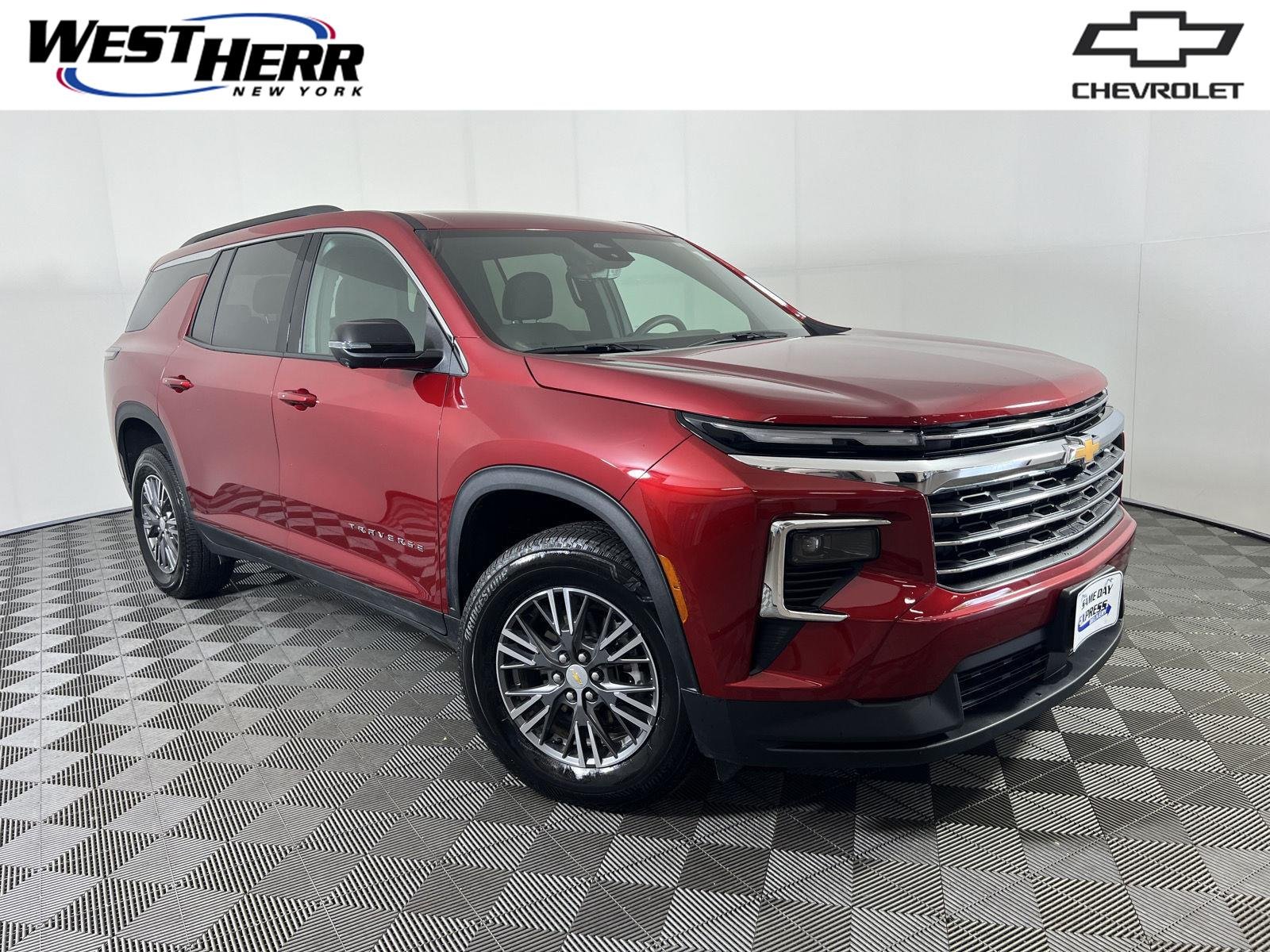 Used 2026 Radiant Red Tintcoat Chevrolet AWD LT image 1