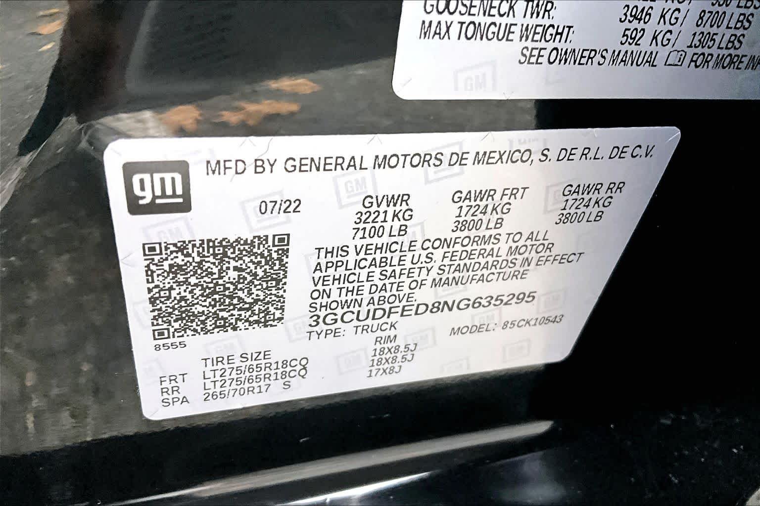 Used 2022 Black Chevrolet LT Trail Boss image 34