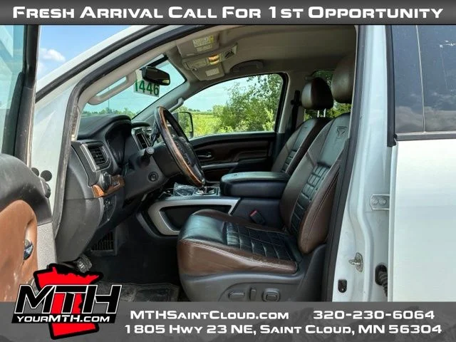 Used 2017 White Nissan Platinum Reserve image 9