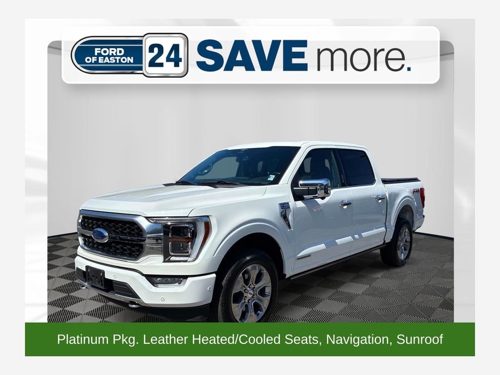Used 2023 White Ford Platinum image 1