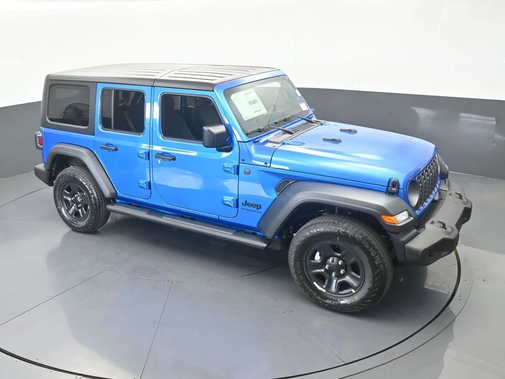 New 2026 Hydro Blue Pearl-Coat Exterior Paint Jeep Sport image 54
