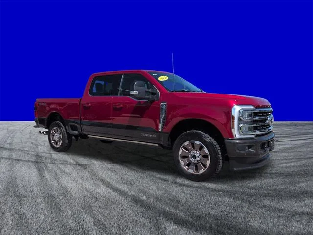 Certified Used 2024 Rapid Red Metallic Tinted Clearcoat Ford King Ranch image 2