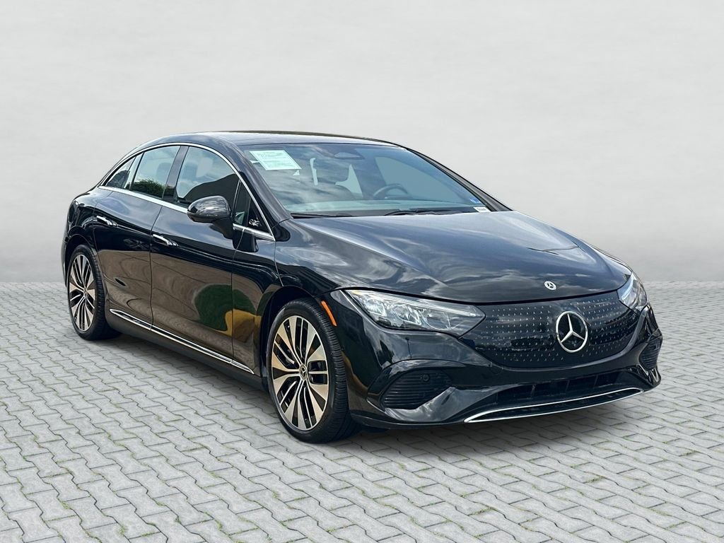 Certified Used 2025 Black Mercedes-Benz 350 Sedan image 3