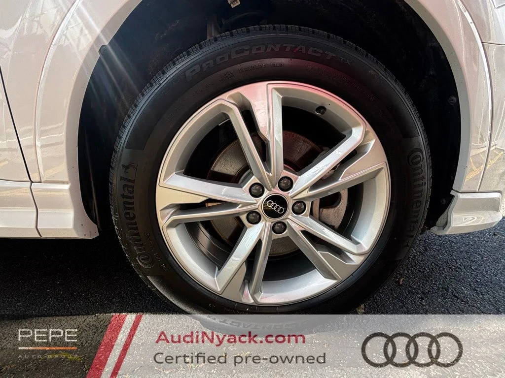 Certified Used 2023 White Audi Premium Plus image 8