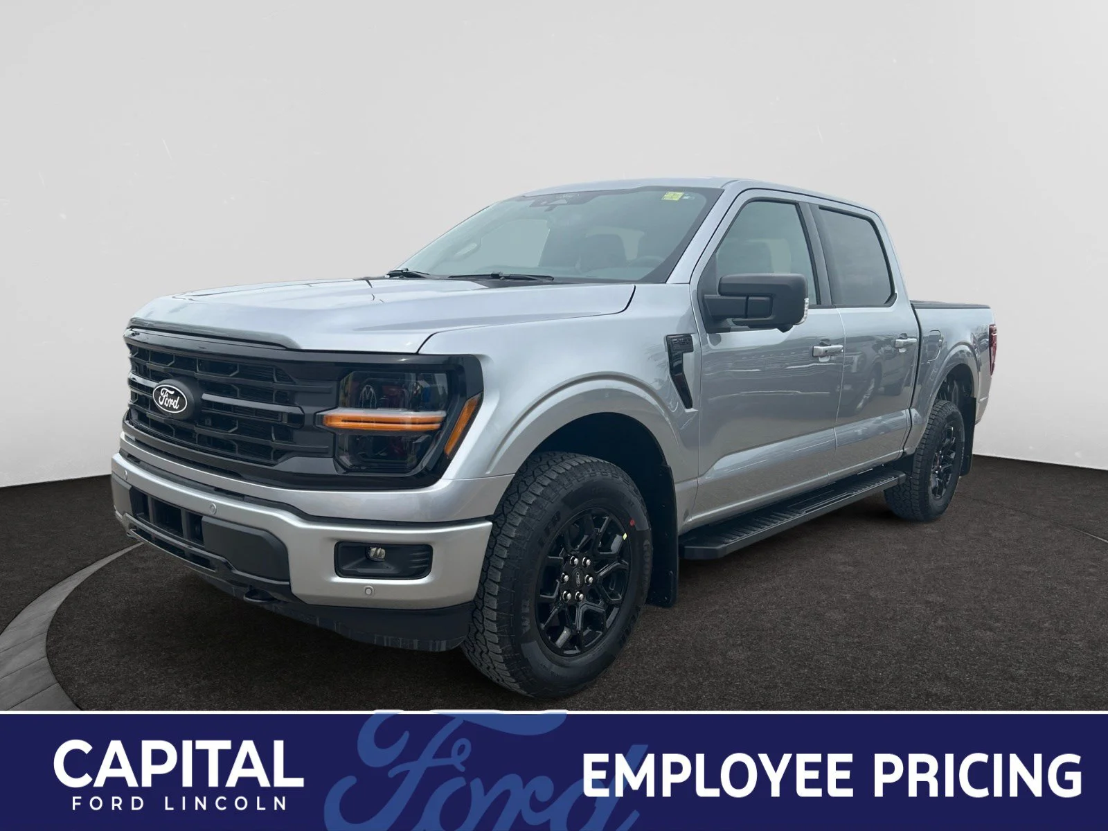 New 2026 Iconic Silver Metallic Ford XLT image 1