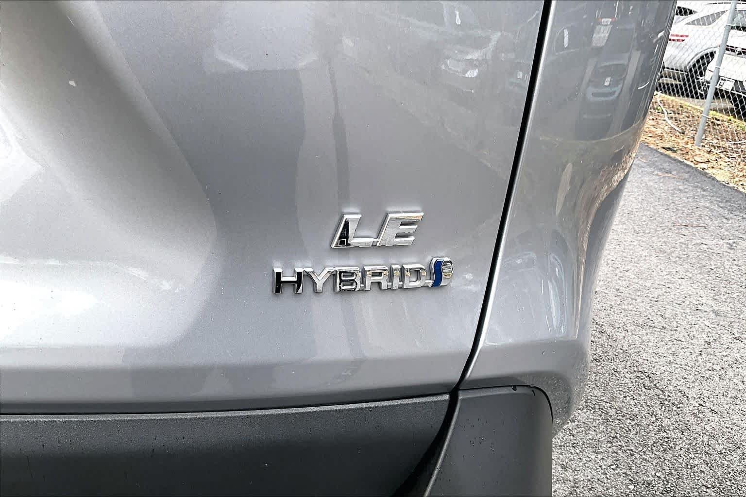 Used 2024 Silver Sky Metallic Toyota Hybrid LE image 10