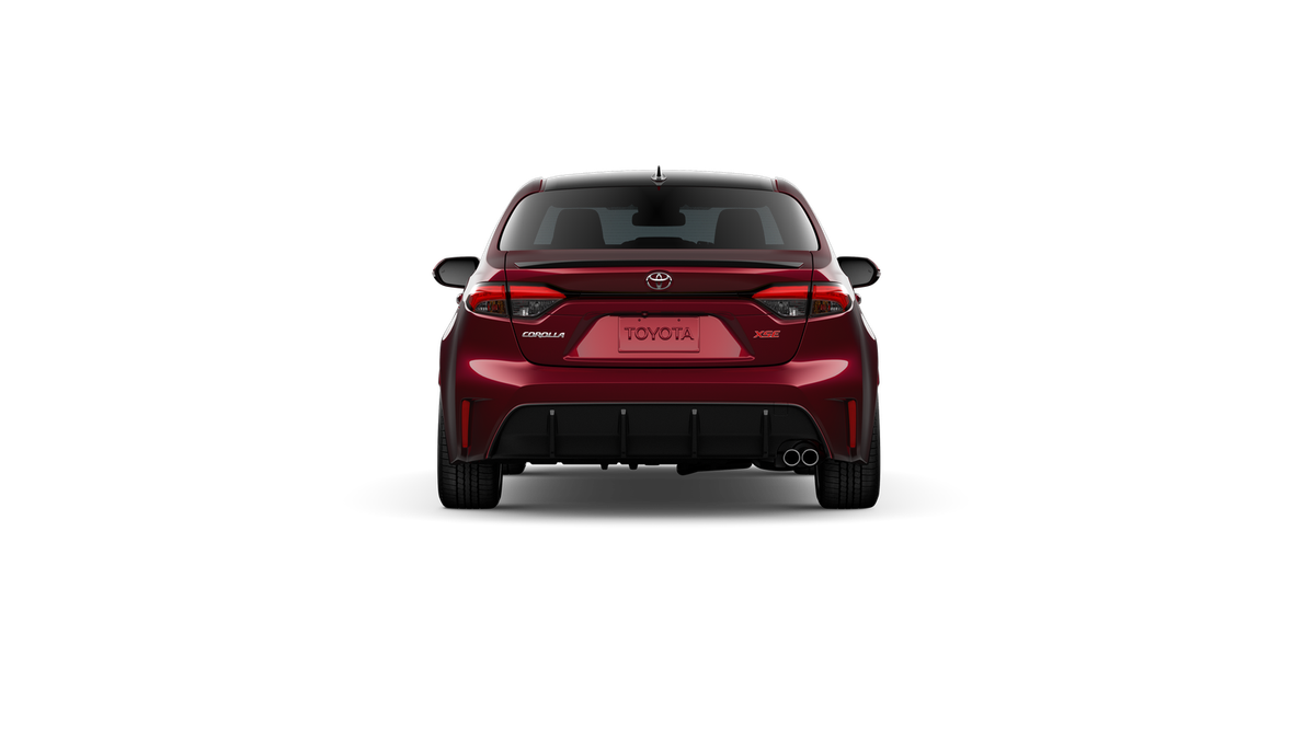 New 2026 Ruby Flare Pearl with Midnight Black Metallic roof Toyota XSE image 9