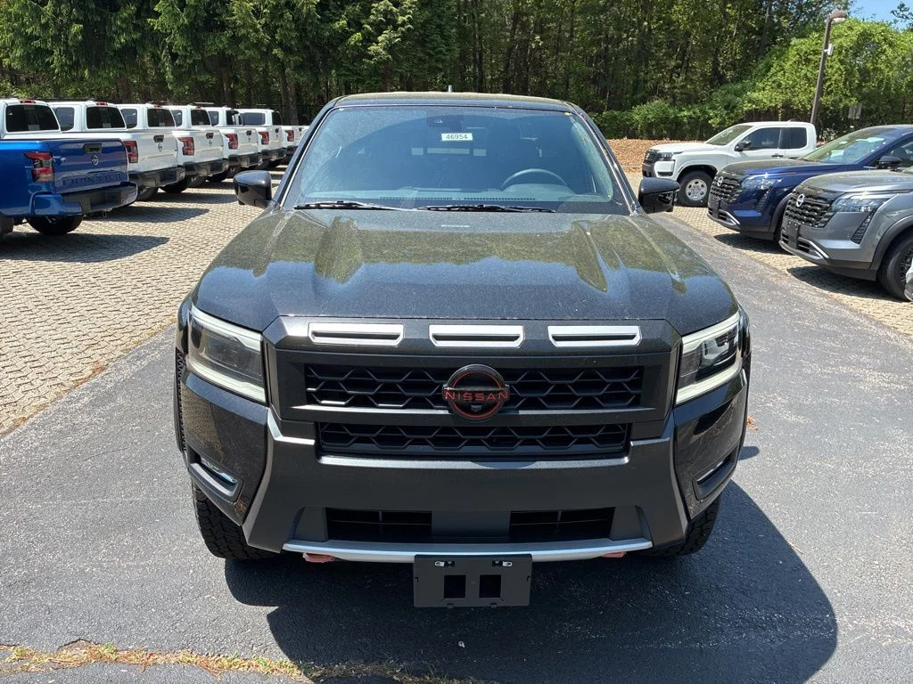 New 2026 Super Black Nissan Crew Cab PRO-4X® Long Bed image 2
