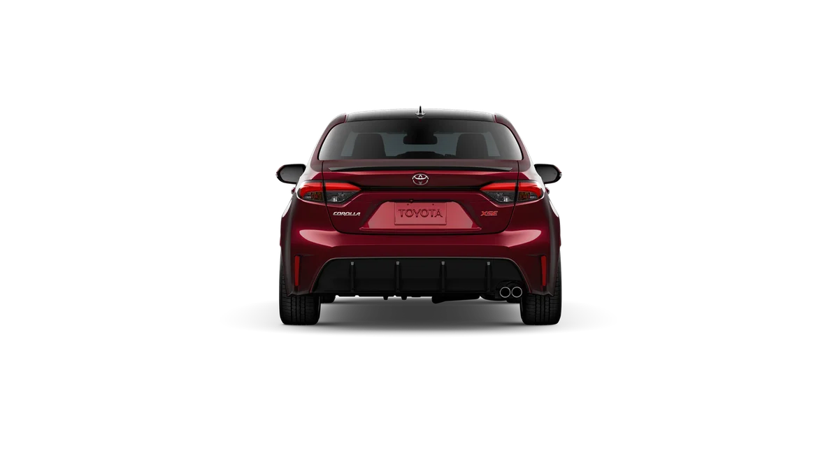 New 2026 Ruby Flare Pearl with Midnight Black Metallic roof Toyota XSE image 8