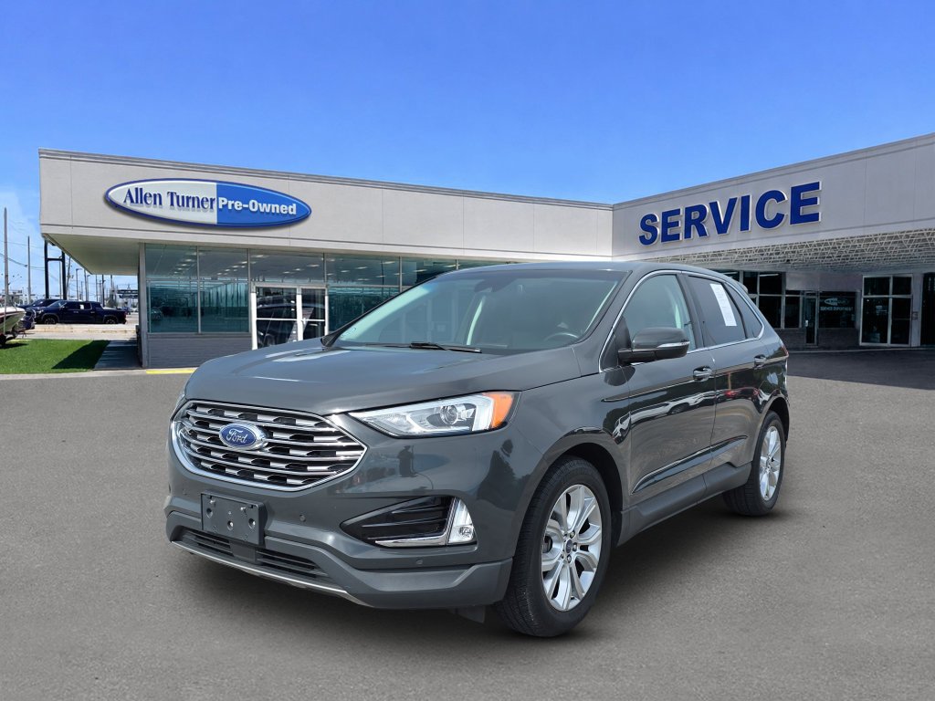 Used 2021 Lithium Gray Ford Titanium image 4