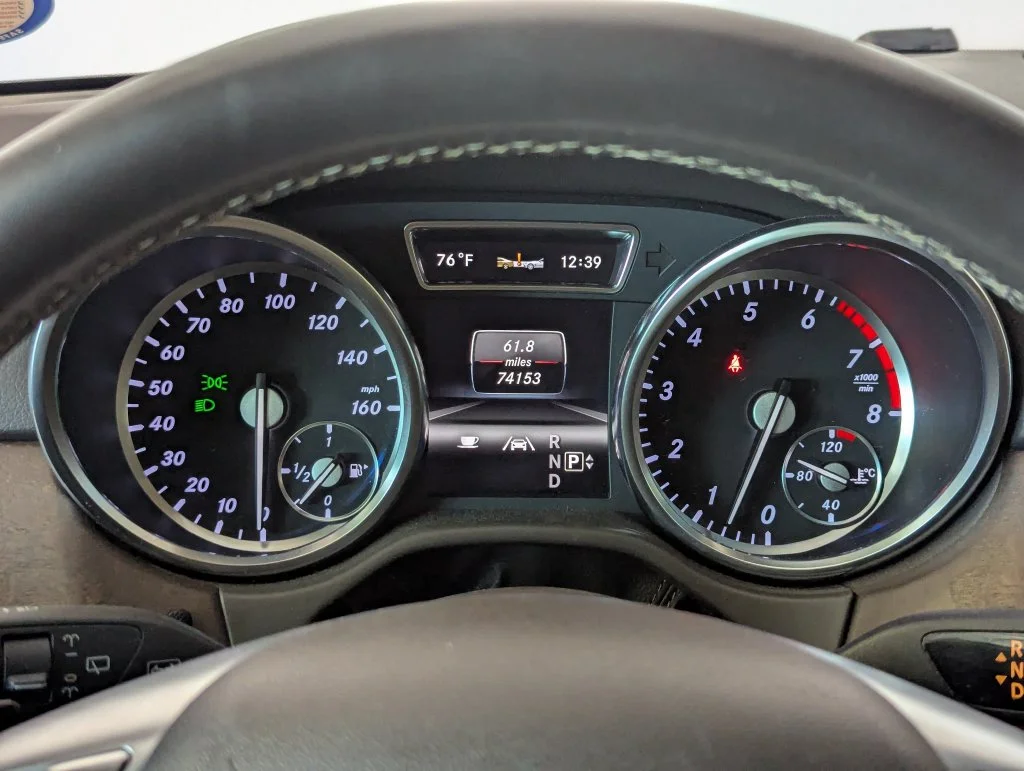 Certified Used 2013 Blue Mercedes-Benz ML 350 image 8