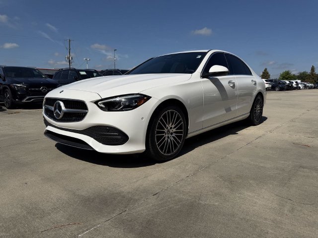 Certified Used 2024 Polar White Mercedes-Benz C 300 image 3