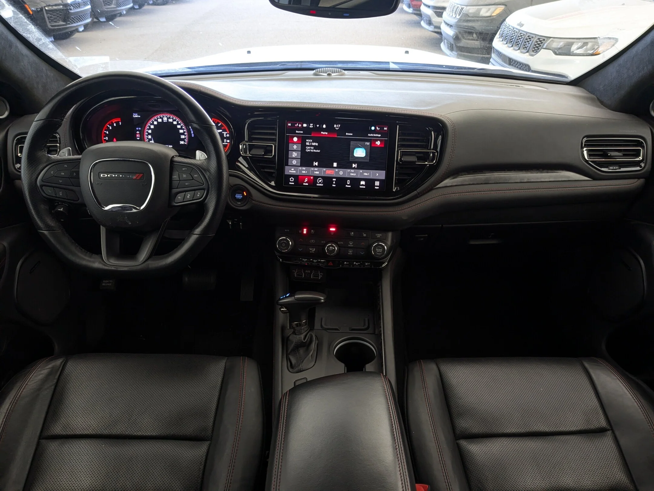 Certified Used 2024 triple nickel Dodge R/T Plus - - AWD - Blacktop Pkg - Fold N Tumble 2nd Row - Nappa Leather & More! image 25