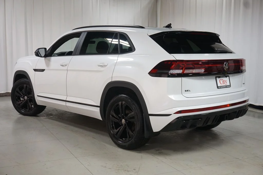 New 2026 Opal White Volkswagen 2.0T SEL R-Line Black image 8