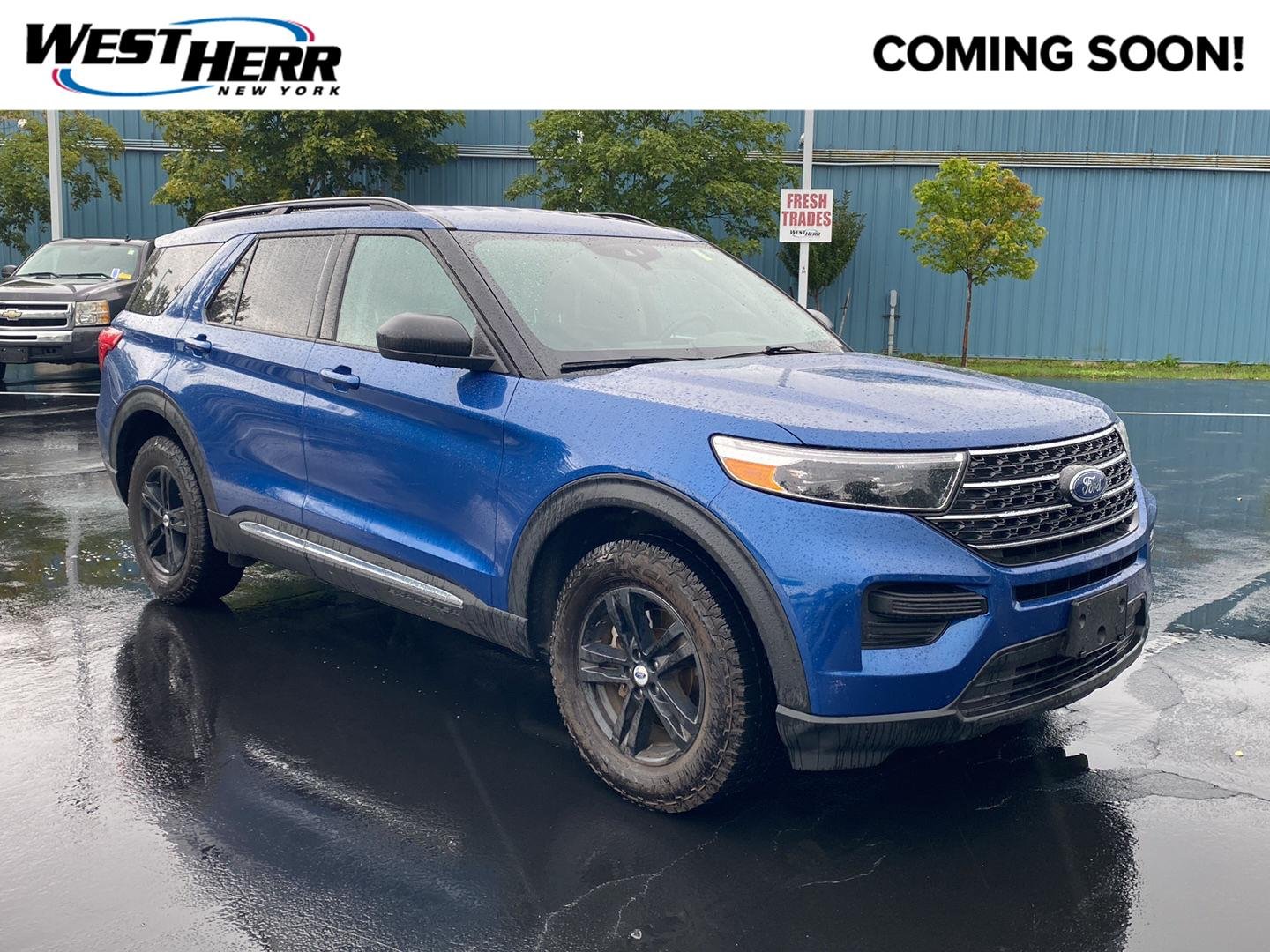 Used 2023 Atlas Blue Ford XLT image 1