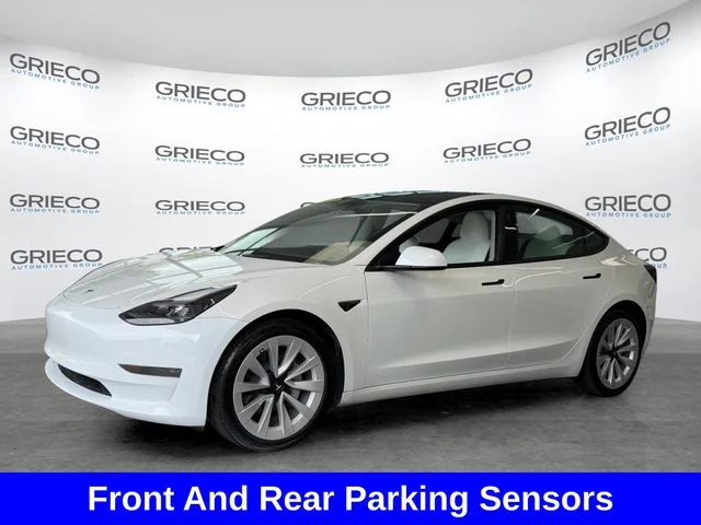 Used 2023 White Tesla Base image 3