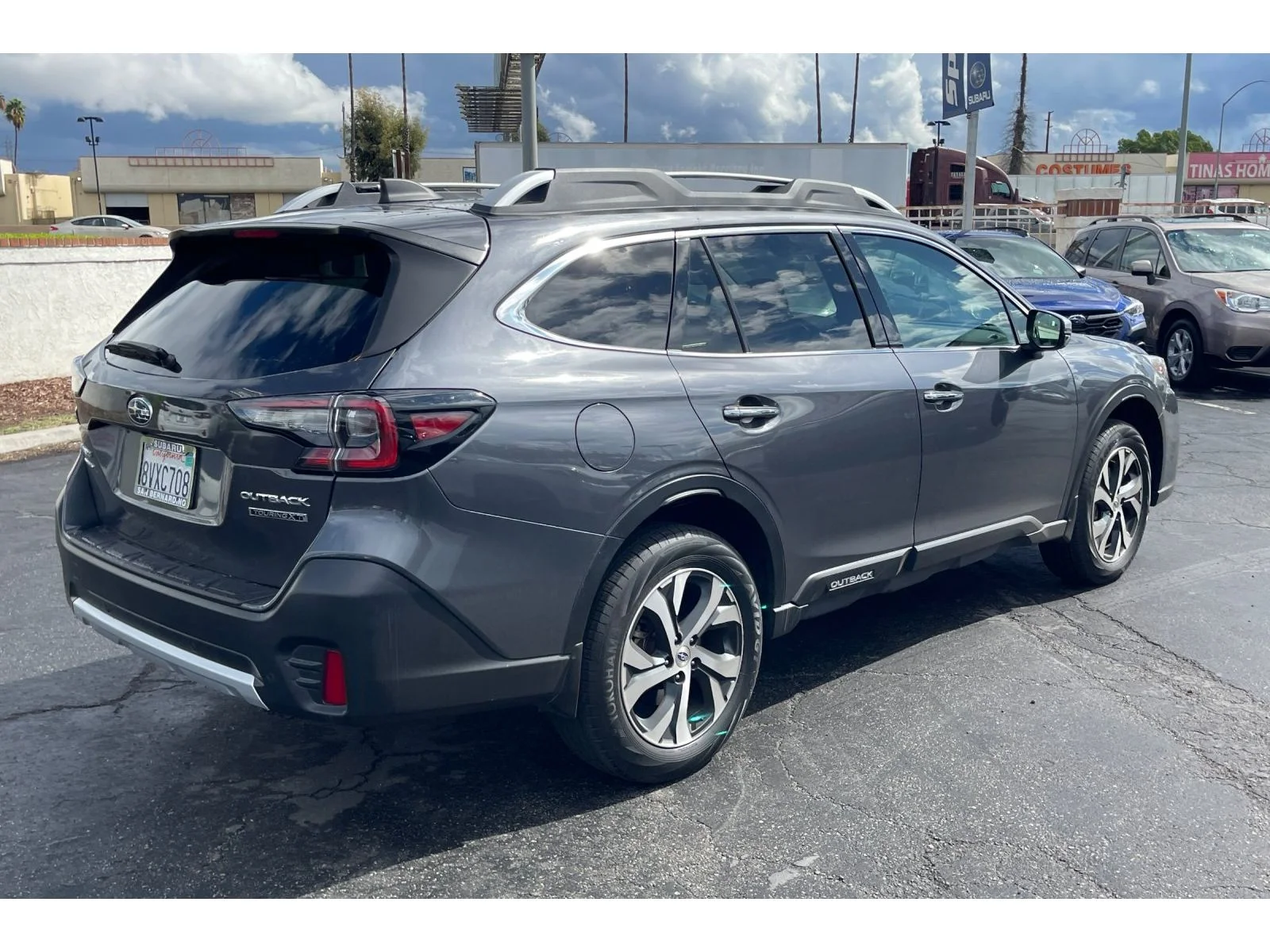 Used 2021 MAGNETITE GRAY ME Subaru Touring XT image 5