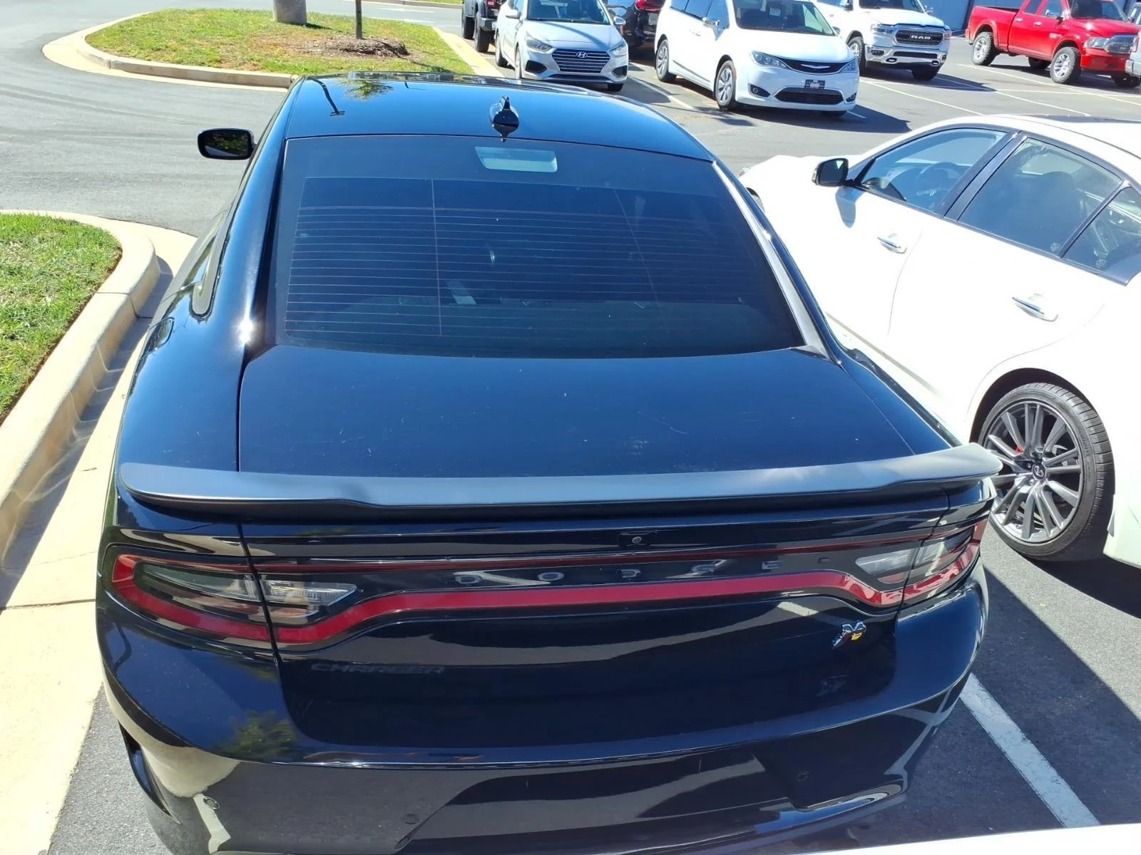 Used 2020 Pitch Black Clearcoat Dodge Scat Pack image 13