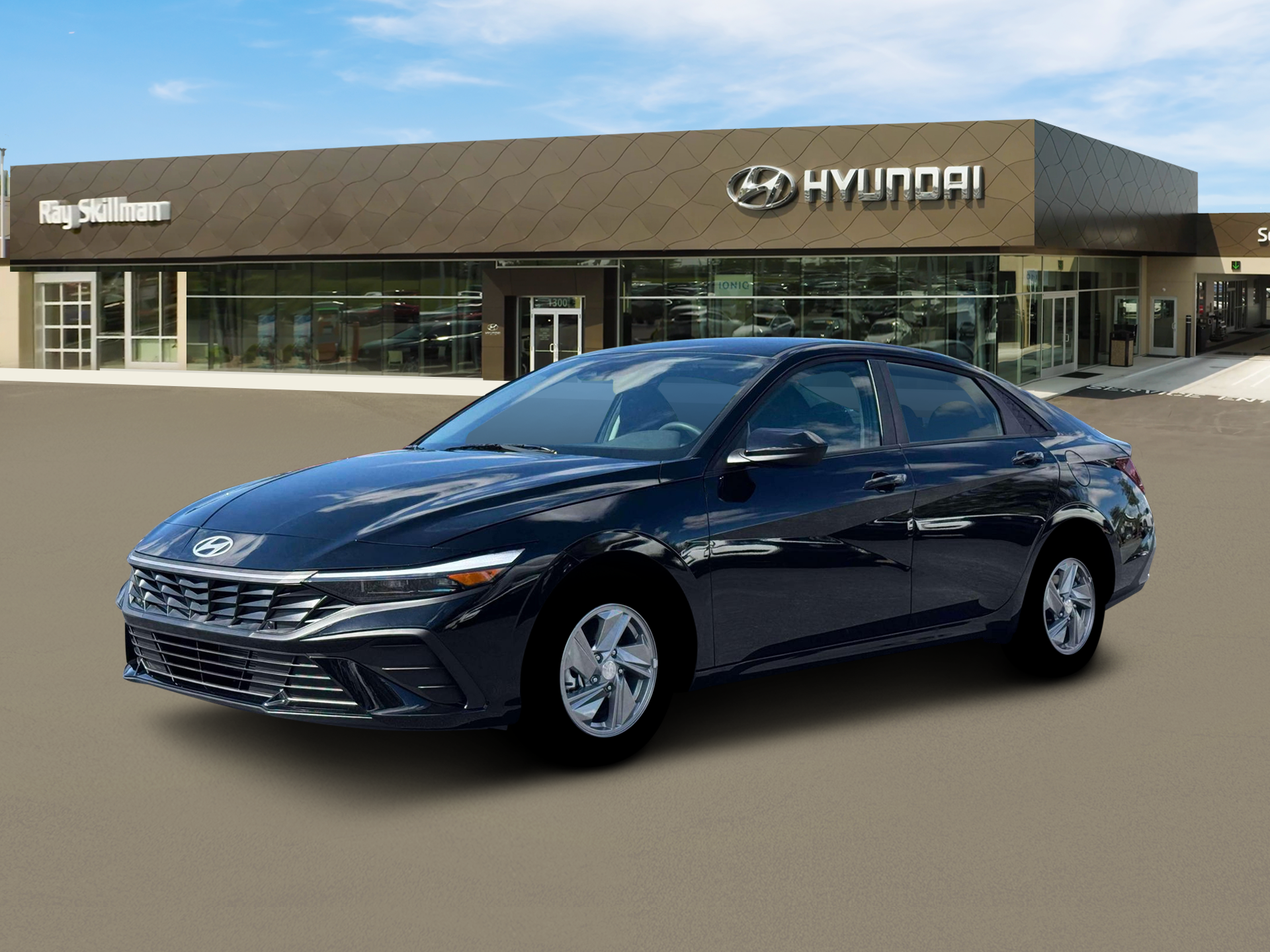 New 2026 Abyss Black Hyundai SE image 3