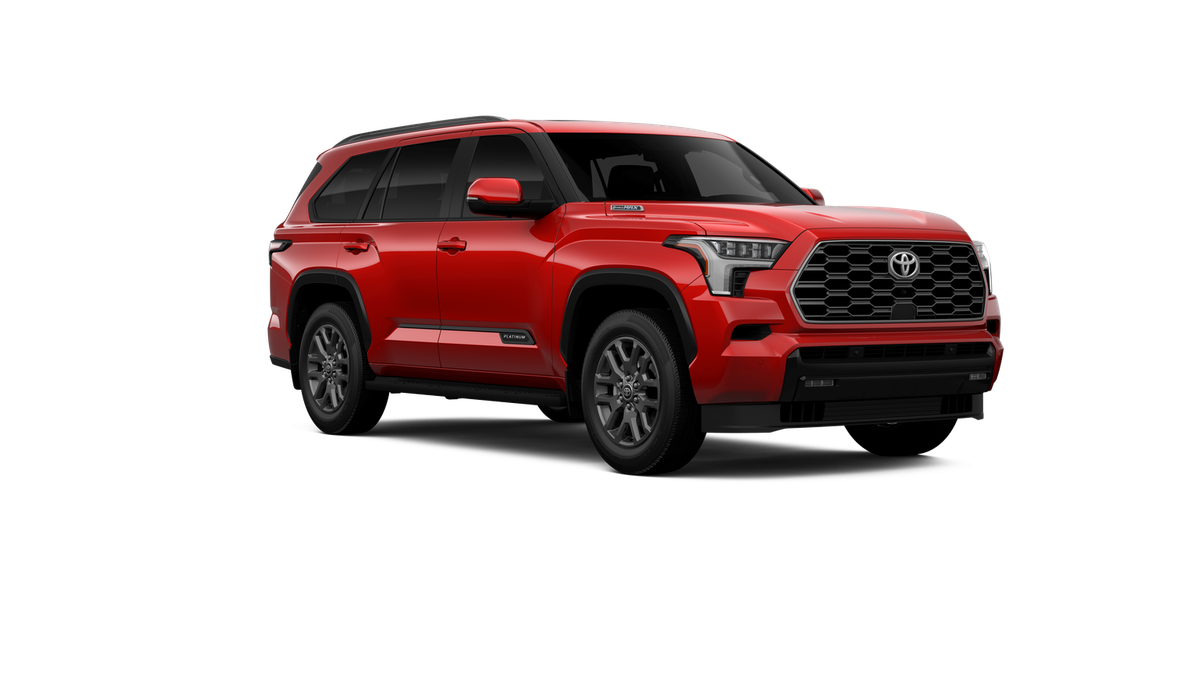 New 2026 Supersonic Red Toyota Platinum image 15