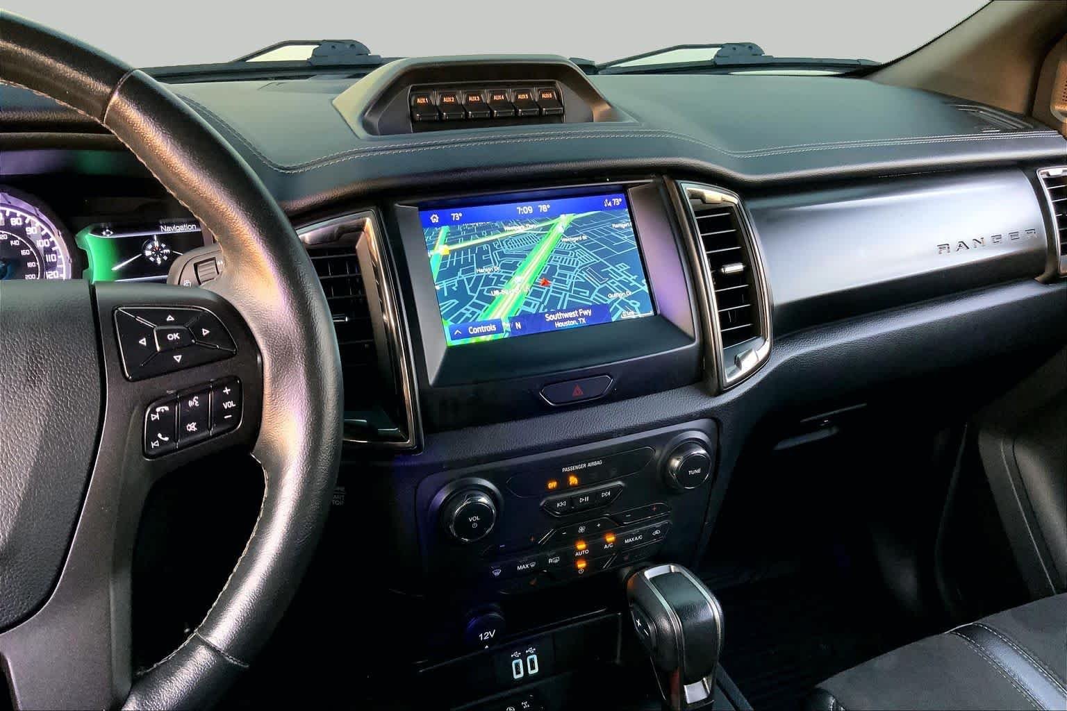 Used 2023 Carbonized Gray Metallic Ford LARIAT image 7