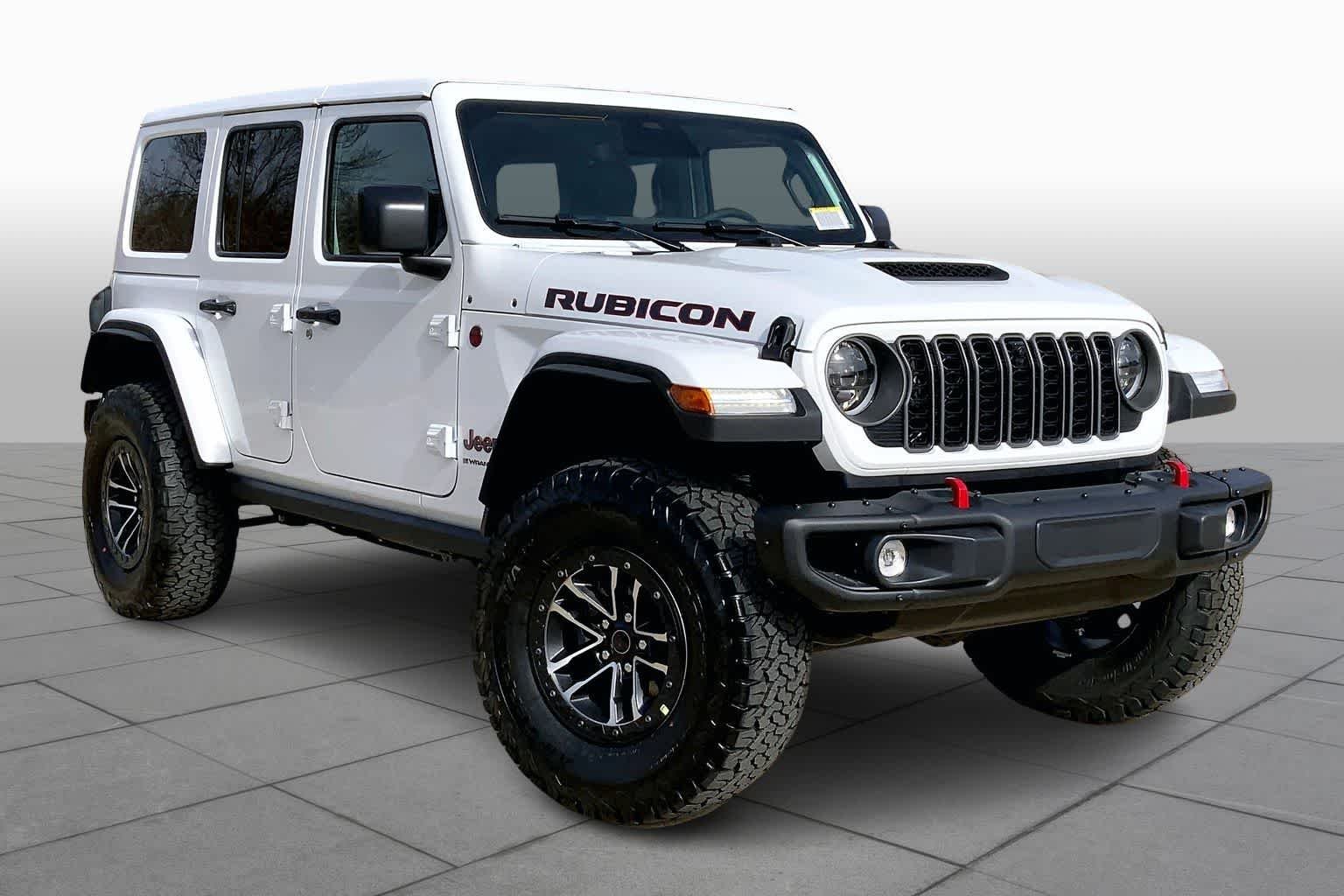 New 2026 Bright White Clear-Coat Exterior Paint Jeep Rubicon X image 2