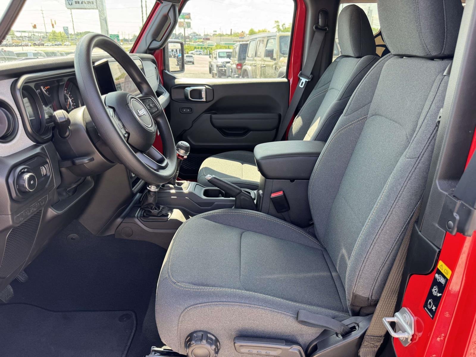 Used 2025 Firecracker Red Clearcoat Jeep Sport image 20